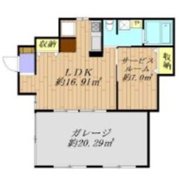 レコラ行徳の物件間取画像